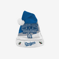 LOS ANGELES DODGERS 2025 BACK TO BACK WORLD SERIES CHAMPIONS SANTA HAT