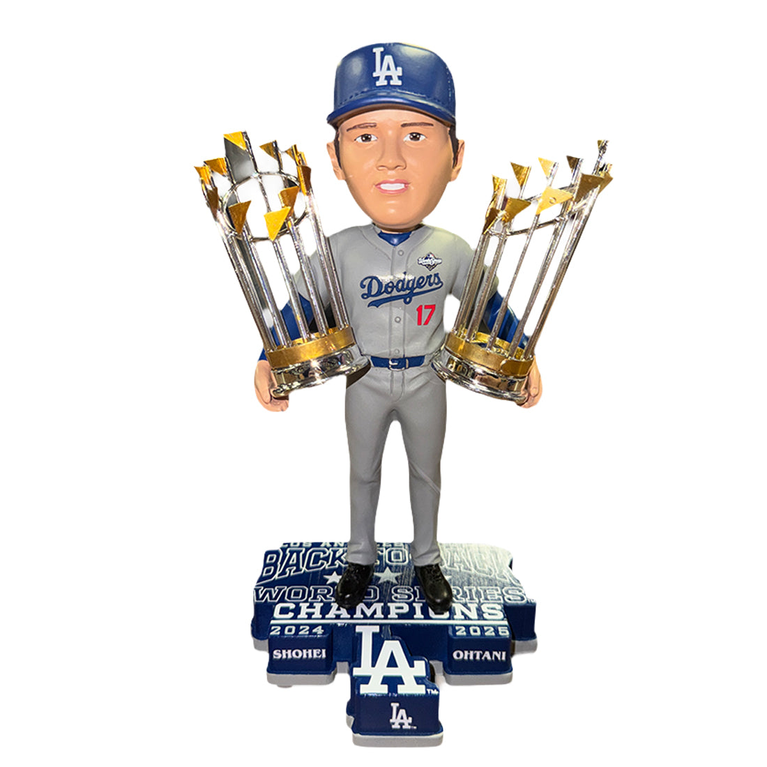 LOS ANGELES DODGERS 2025 BACK TO BACK WORLD SERIES CHAMPIONS SHOHEI OHTANI BOBBLEHEAD