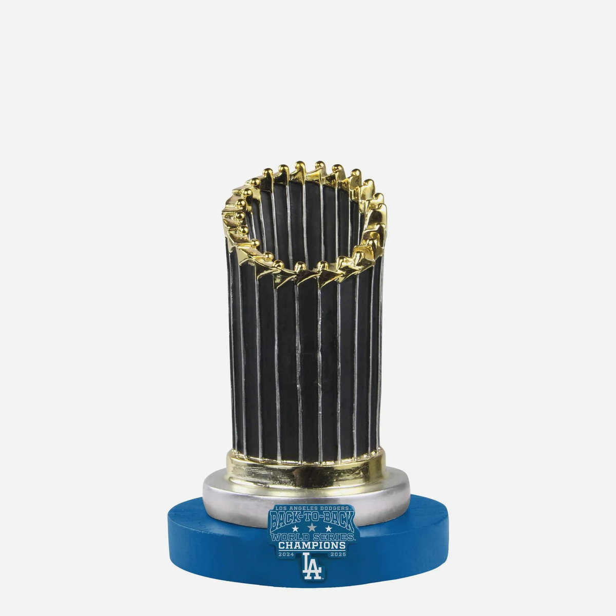 LOS ANGELES DODGERS 2025 BACK TO BACK WORLD SERIES CHAMPIONS TROPHY PAPERWEIGHT