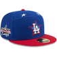 LOS ANGELES DODGERS 2025 MLB ALL-STAR GAME WORKOUT SPLIT PANEL 59FIFTY FITTED HAT