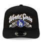 LOS ANGELES DODGERS 2025 NLCS CHAMPIONS LOCKER ROOM 9SEVENTY STRETCH-SNAPBACK HAT - BLACK