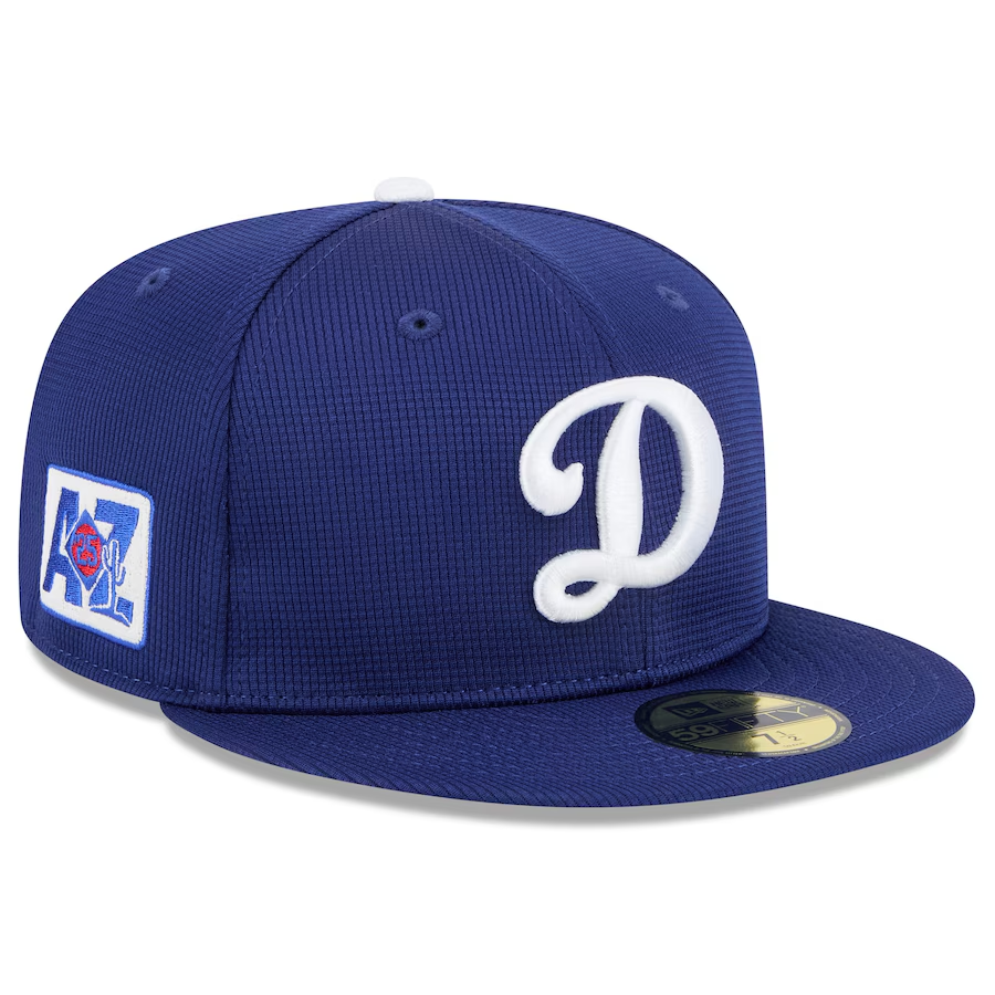 LOS ANGELES DODGERS 2025 MLB SPRING TRAINING 59FIFTY FITTED HAT - BLUE