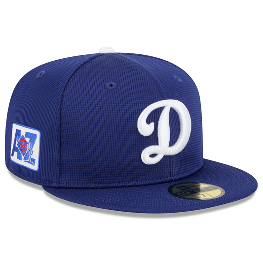 LOS ANGELES DODGERS 2025 MLB SPRING TRAINING 59FIFTY FITTED HAT - BLUE