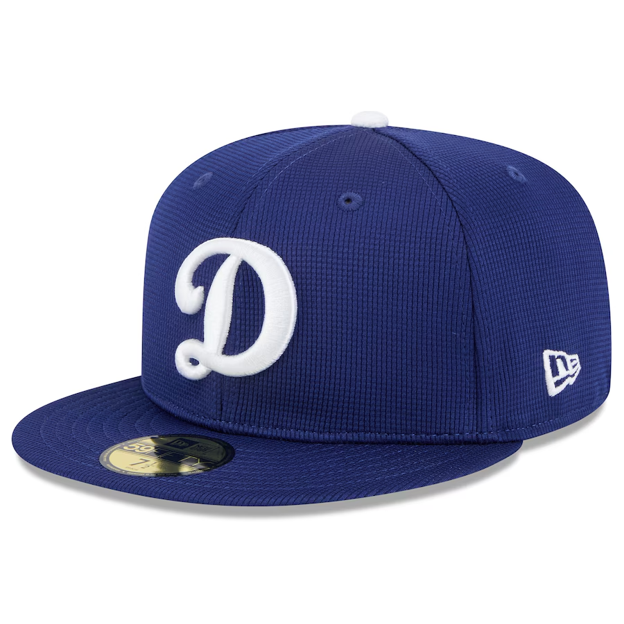 LOS ANGELES DODGERS 2025 MLB SPRING TRAINING 59FIFTY FITTED HAT - BLUE