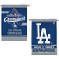 LOS ANGELES DODGERS 2025 WORLD SERIES CHAMPIONS 2-SIDED 28" X 40" VERTICAL FLAG