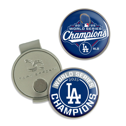 LOS ANGELES DODGERS 2025 WORLD SERIES CHAMPIONS HAT CLIP & BALL MARKER