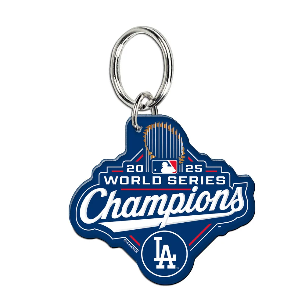 LOS ANGELES DODGERS 2025 WORLD SERIES CHAMPIONS KEY RING BOTTLE OPENER - BLACK