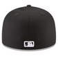 LOS ANGELES DODGERS 2025 WORLD SERIES CHAMPIONS SIDE PATCH 59FIFTY FITTED HAT - BLACK/WHITE