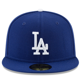 New Era Los Angeles Dodgers 2025 World Series Champions Side Patch 59FIFTY Fitted Hat - Royal Blue