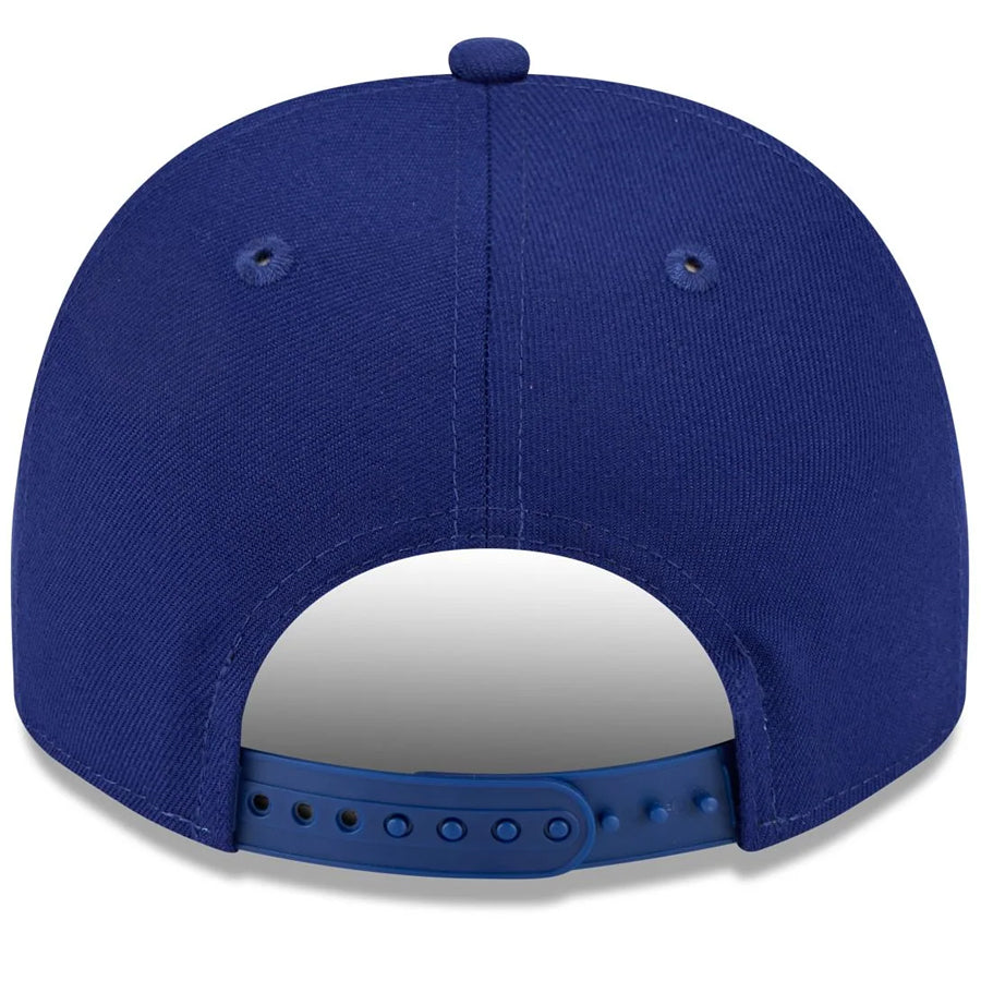 LOS ANGELES DODGERS 2025 WORLD SERIES CHAMPIONS SIDE PATCH A-FRAME 9FIFTY SNAPBACK HAT - ROYAL BLUE
