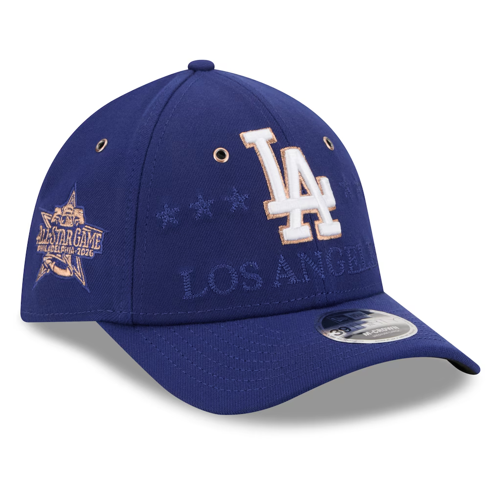 LOS ANGELES DODGERS 2026 MLB ALL-STAR GAME 39THIRTY M-CROWN FLEX FIT HAT - BLUE
