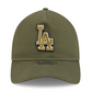 LOS ANGELES DODGERS 2026 MLB ARMED FORCES 9TWENTY A-FRAME ADJUSTABLE HAT - OLIVE
