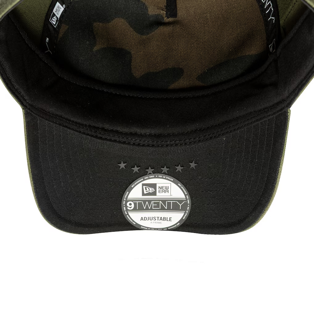 LOS ANGELES DODGERS 2026 MLB ARMED FORCES 9TWENTY A-FRAME ADJUSTABLE HAT - OLIVE