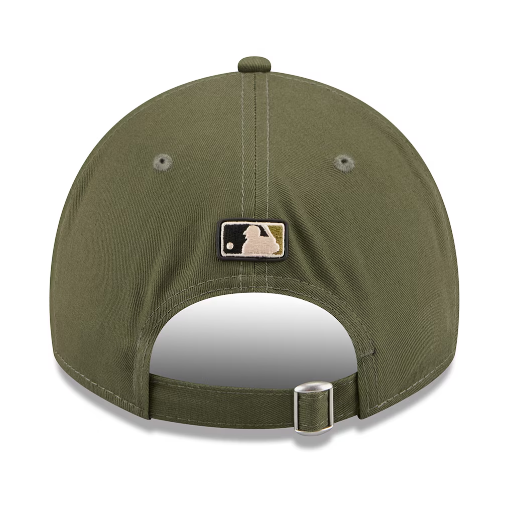 LOS ANGELES DODGERS 2026 MLB ARMED FORCES 9TWENTY A-FRAME ADJUSTABLE HAT - OLIVE