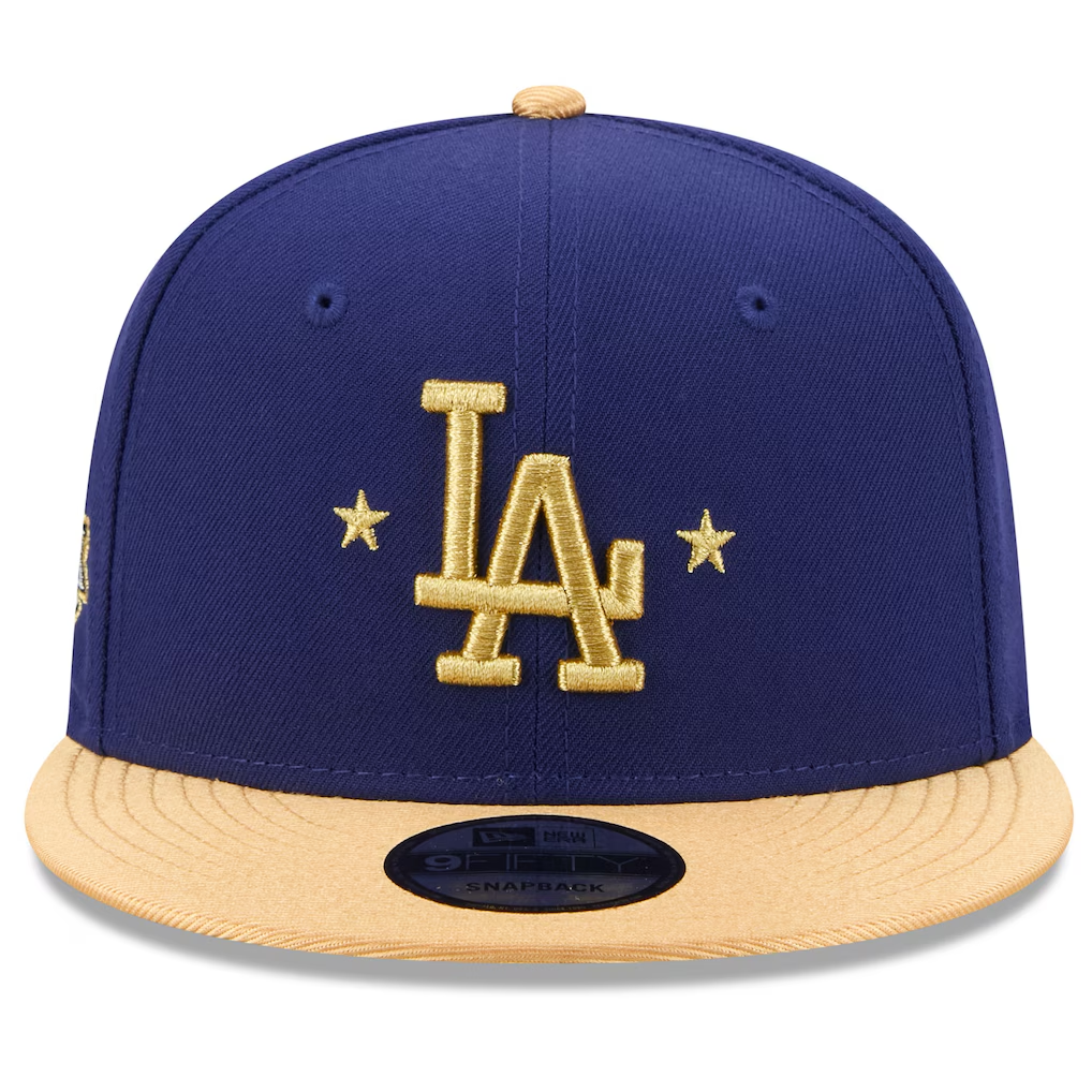 LOS ANGELES DODGERS 2026 MLB GOLD COLLECTION 9FIFTY SNAPBACK HAT - BLUE/GOLD