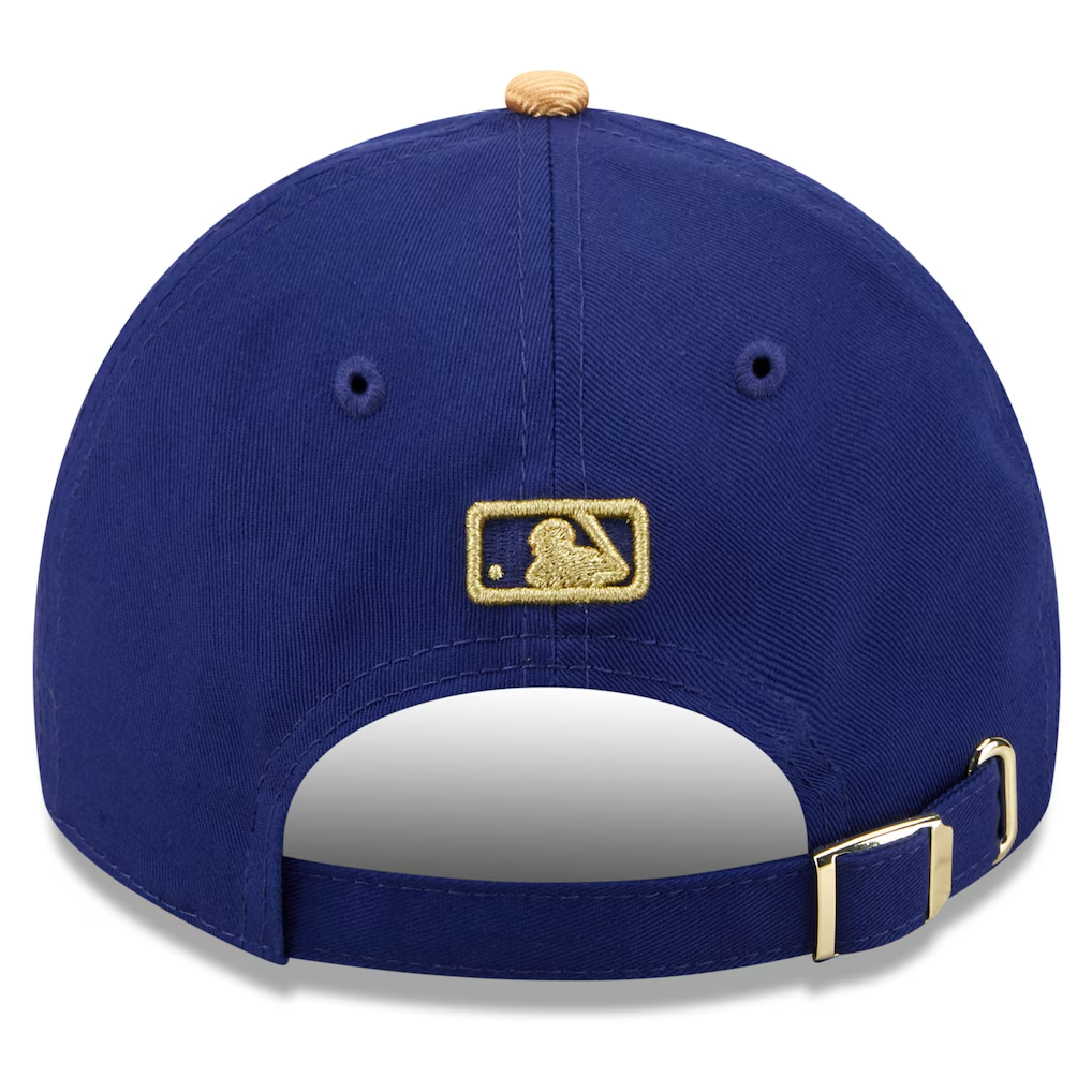 LOS ANGELES DODGERS 2026 MLB GOLD COLLECTION CASUAL CLASSIC ADJUSTABLE HAT - BLUE/GOLD