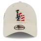 LOS ANGELES DODGERS 2026 MLB USA 250 4TH OF JULY 9TWENTY ADJUSTABLE HAT - CHROME WHITE