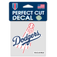 LOS ANGELES DODGERS 4"X4" PERFECT CUT DECAL