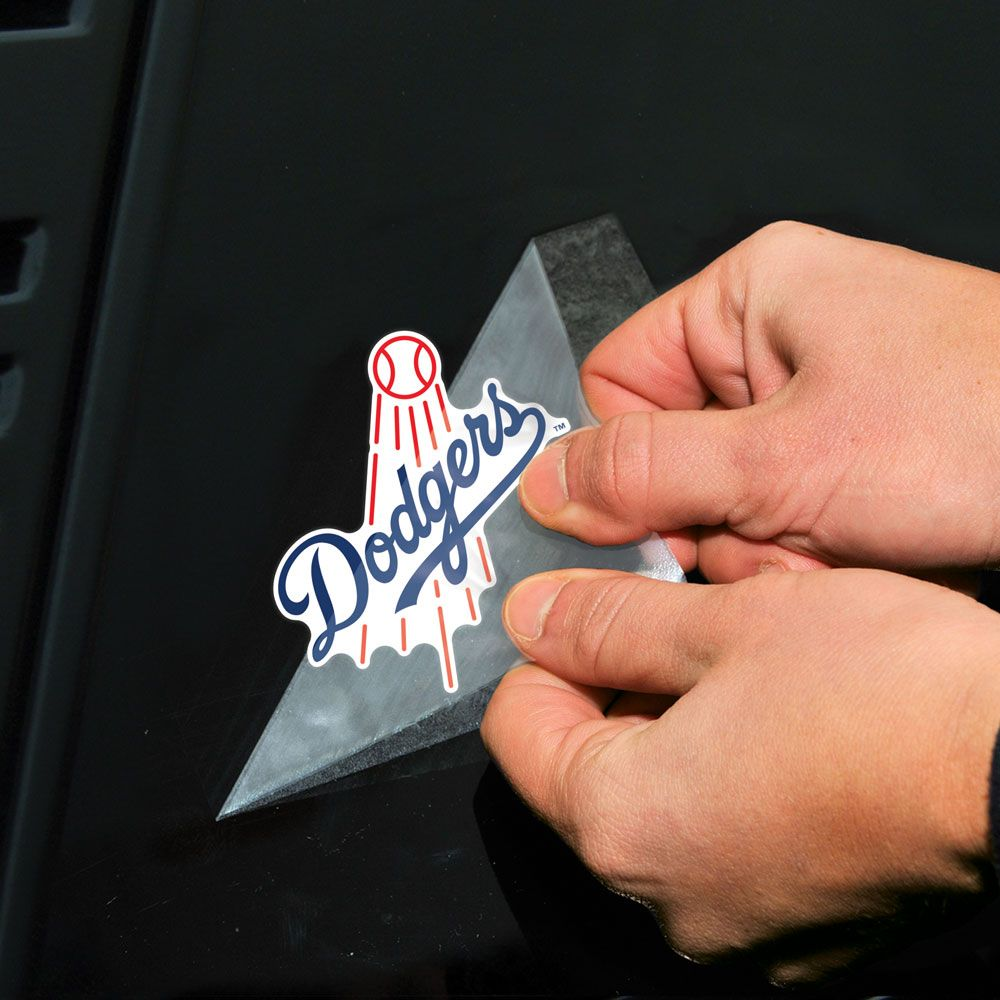 LOS ANGELES DODGERS 4"X4" PERFECT CUT DECAL