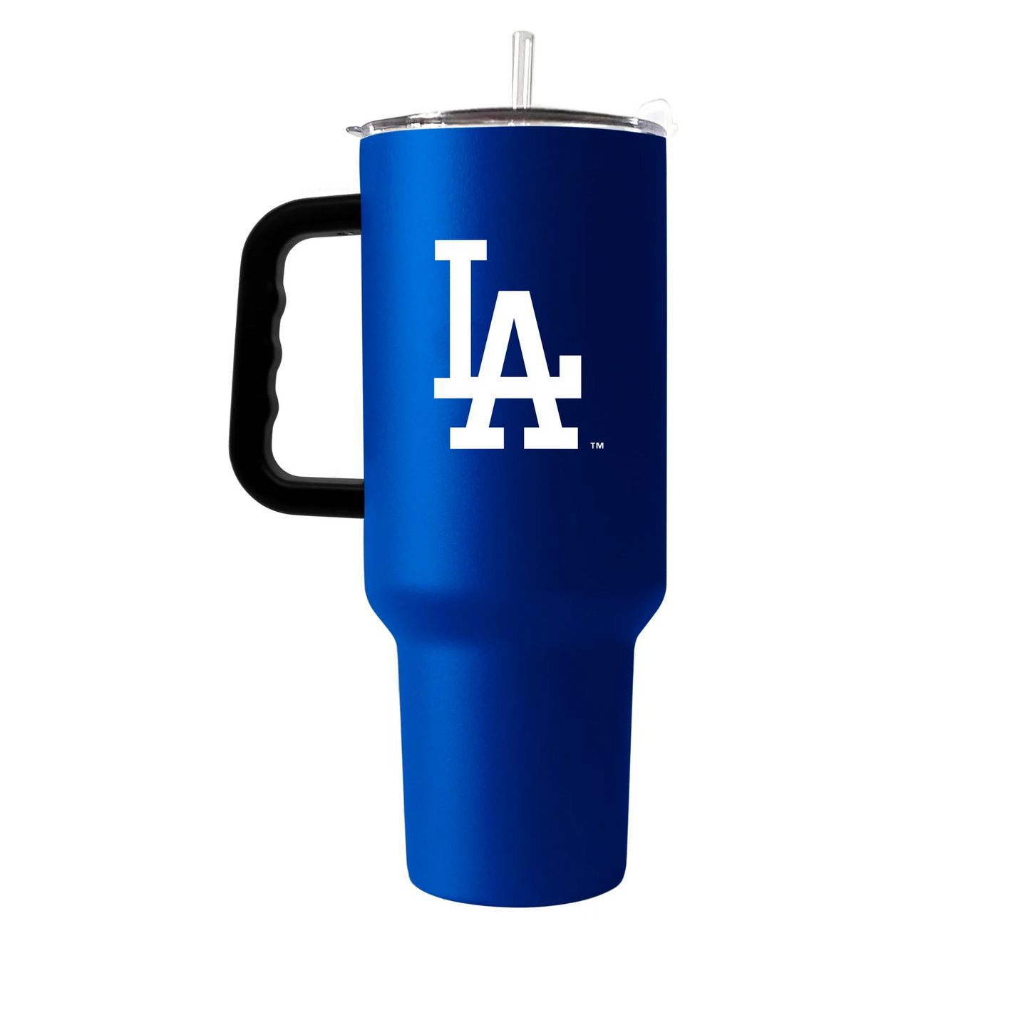 LOS ANGELES DODGERS 40OZ. FLIPSIDE TRAVEL TUMBLER WITH HANDLE