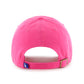 LOS ANGELES DODGERS '47 BRAND CLEAN UP ADJUSTABLE HAT - MAGENTA