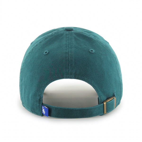 LOS ANGELES DODGERS '47 BRAND CLEAN UP ADJUSTABLE HAT - PACIFIC GREEN