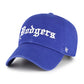 LOS ANGELES DODGERS '47 BRAND 'SCRIPT' CLEAN UP ADJUSTABLE HAT - BLUE