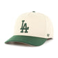 LOS ANGELES DODGERS '47 BRAND TWO-TONE HITCH SNAPBACK HAT - NATURAL/GREEN