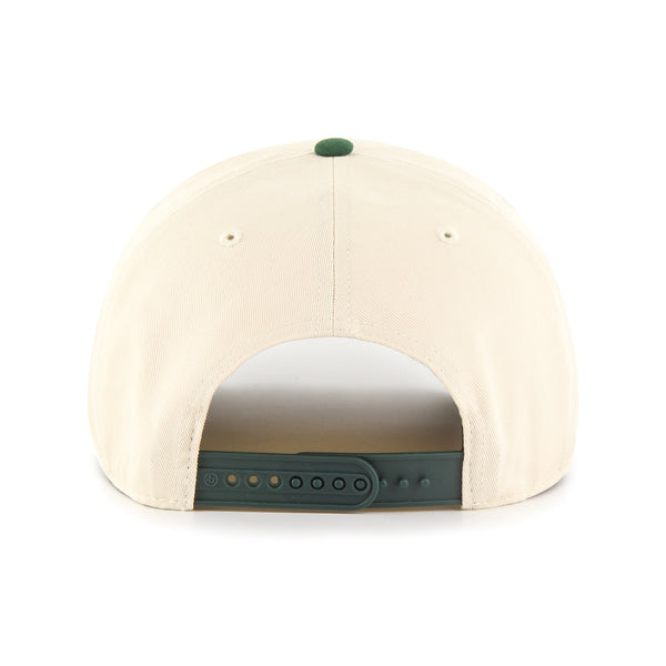 LOS ANGELES DODGERS '47 BRAND TWO-TONE HITCH SNAPBACK HAT - NATURAL/GREEN
