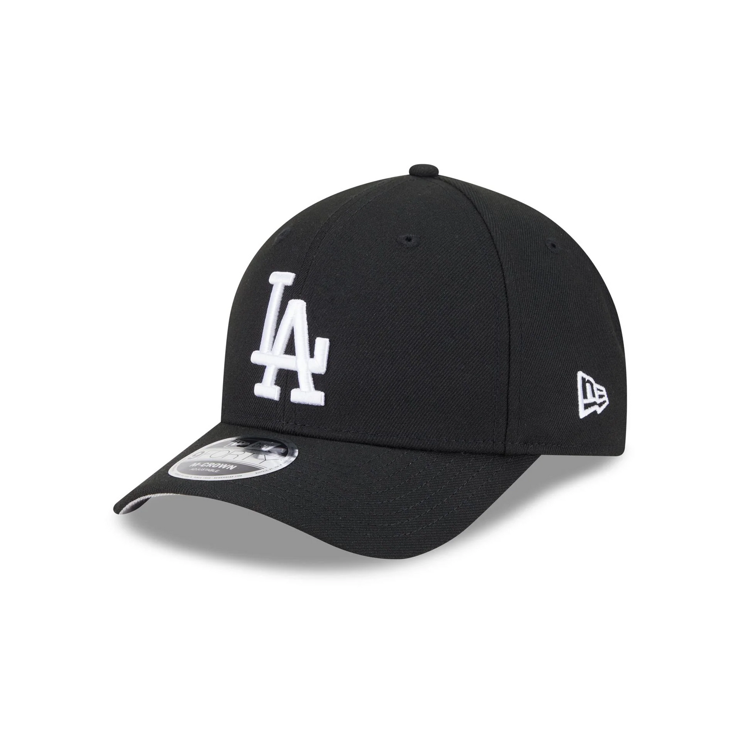 LOS ANGELES DODGERS 9FORTY M-CROWN SNAPBACK ADJUSTABLE HAT - BLACK/WHITE