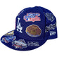 LOS ANGELES DODGERS ALL OVER PATCH 9FIFTY SNAPBACK HAT - BLUE