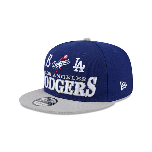 LOS ANGELES DODGERS ARCHIVE 9FIFTY SNAPBACK HAT - BLUE