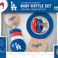 LOS ANGELES DODGERS BABY WOOD RATTLES
