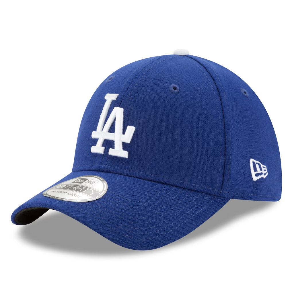 LOS ANGELES DODGERS BACK 2 BACK DIAMOND SIDEPATCH 39THIRTY FLEX FIT HAT - BLUE
