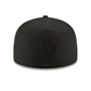 LOS ANGELES DODGERS BACK 2 BACK DIAMOND SIDEPATCH 59FIFTY FITTED HAT - BLACK/BLACK