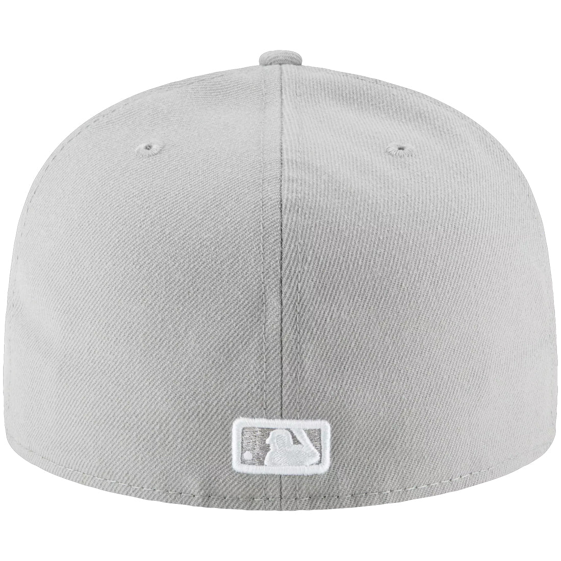 LOS ANGELES DODGERS BACK 2 BACK DIAMOND SIDEPATCH 59FIFTY FITTED HAT - WOLF GRAY/WHITE