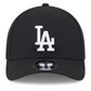 LOS ANGELES DODGERS BACK 2 BACK DIAMOND SIDEPATCH 9FORTY M-CROWN ADJUSTABLE HAT - BLACK/WHITE