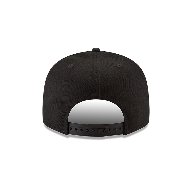 LOS ANGELES DODGERS BASIC LOGO 9FIFTY SNAPBACK HAT - BLACK/WHITE
