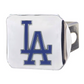 TAPA DE ENGANCHE CON LOGO COLOR CROMADO LOS ANGELES DODGERS