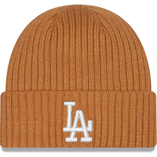 LOS ANGELES DODGERS COLOR PACK CUFFED KNIT - LIGHT BRONZE