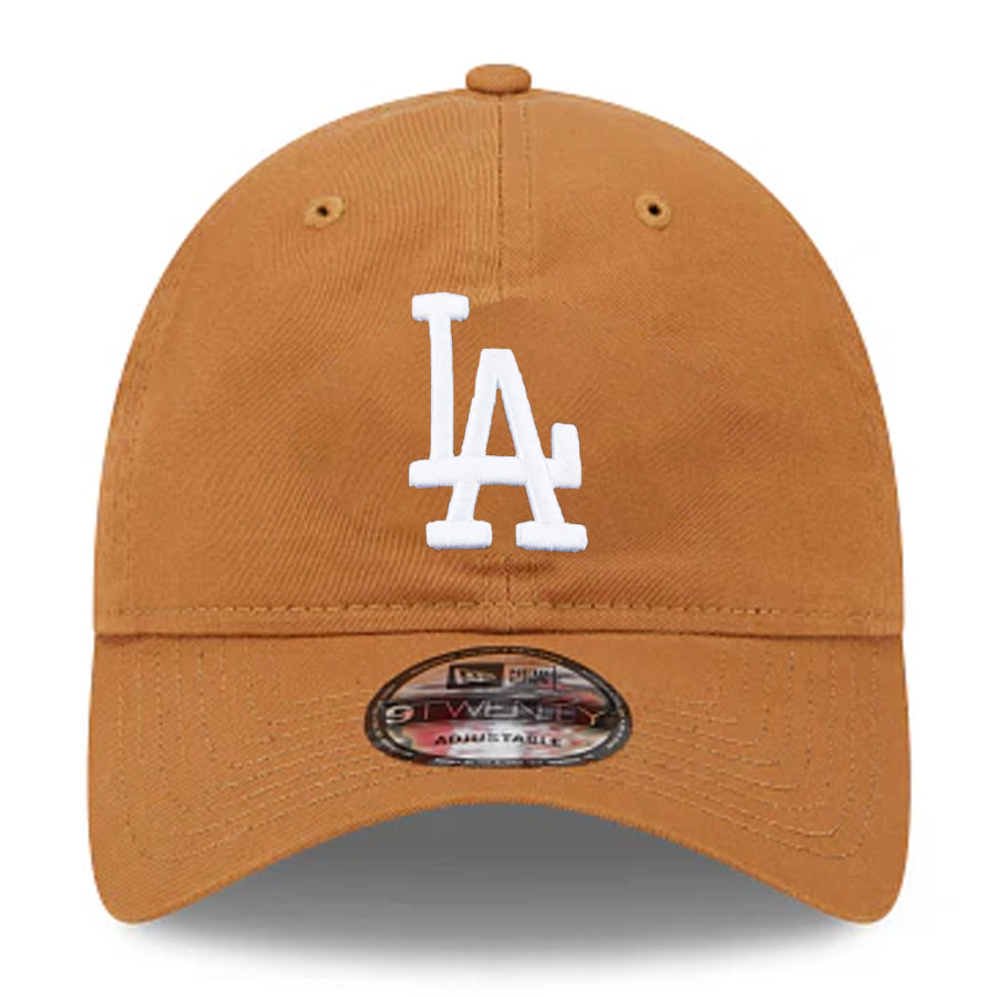 LOS ANGELES DODGERS CORE CLASSIC 9TWENTY ADJUSTABLE HAT - LIGHT BRONZE