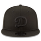 LOS ANGELES DODGERS 'D' 2025 WORLD SERIES CHAMPIONS SIDE PATCH 9FIFTY SNAPBACK HAT - BLACK/BLACK