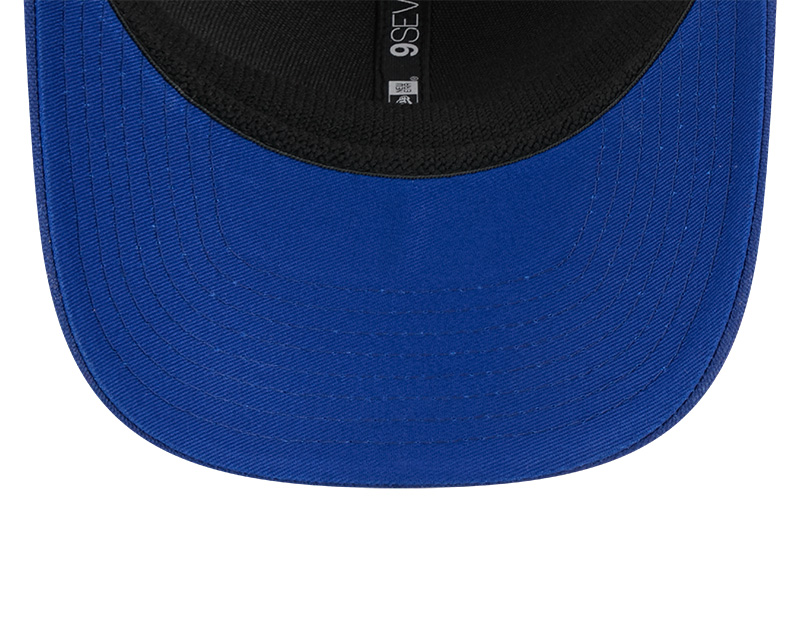 LOS ANGELES DODGERS DEBOSSED LOGO TRUCKER  9SEVENTY SNAPBACK HAT - BLUE