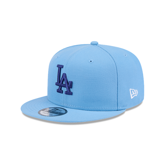 LOS ANGELES DODGERS EVERGREEN BASIC 9FIFTY SNAPBACK HAT - SKY