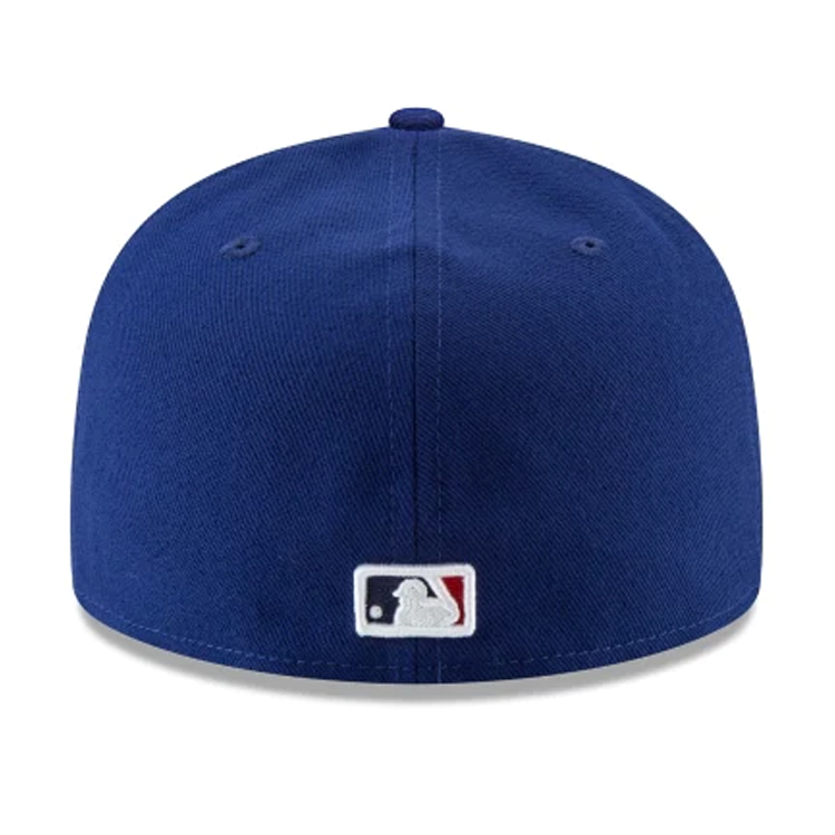 Gorra plana gris ajustada 59FIFTY Essential de Los Angeles Dodgers