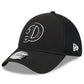 LOS ANGELES DODGERS EVERGREEN NEO 'D' 39THIRTY FLEX FIT HAT - BLACK/WHITE
