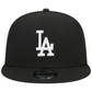 LOS ANGELES DODGERS EVERGREEN TRUCKER 9FIFTY SNAPBACK HAT - BLACK/WHITE