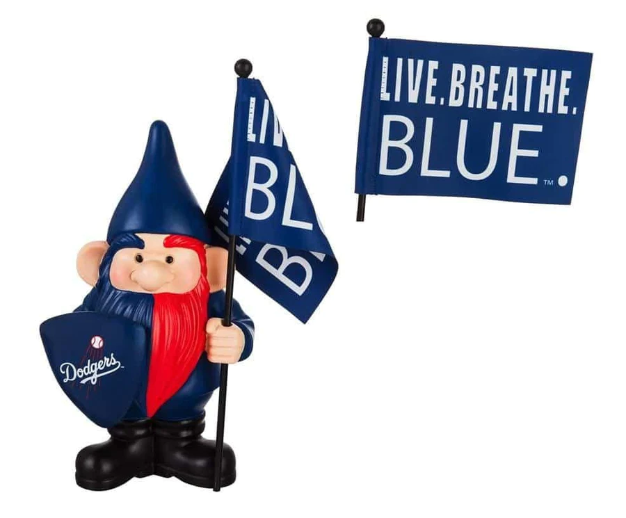 LOS ANGELES DODGERS FLAG GNOME