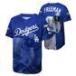 LOS ANGELES DODGERS FREDDIE FREEMAN YOUTH SUBLIMATION REPLICA JERSEY - BLUE