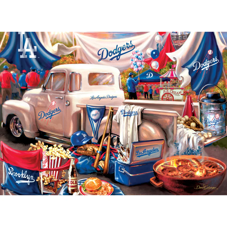 LOS ANGELES DODGERS GAMEDAY 1000 PIECE JIGSAW PUZZLE
